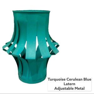 ⭐️ ONLY $5 WYB 3+ items⭐️ Cerulean Turquoise Adjustable Center Lantern Decor